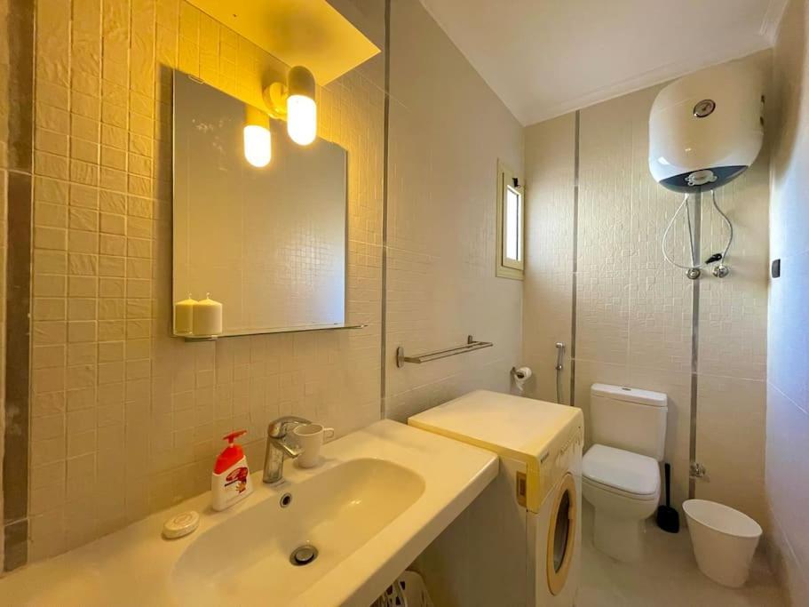 Breathtaking Luxury & Spacious Family 2-Bed 1St Row Seaview At Stella Seaview Sokhna Ain Sukhna Eksteriør bilde